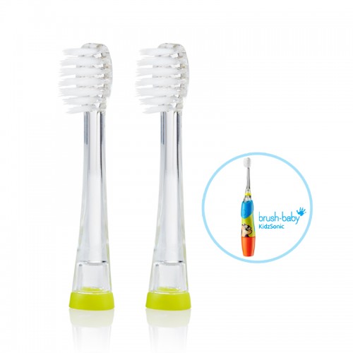 Brush-Baby KidzSonic Replacement Brush Heads 3-6yrs